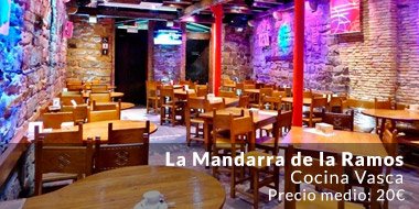 Restaurante La Mandarra de la Ramos Pamplona